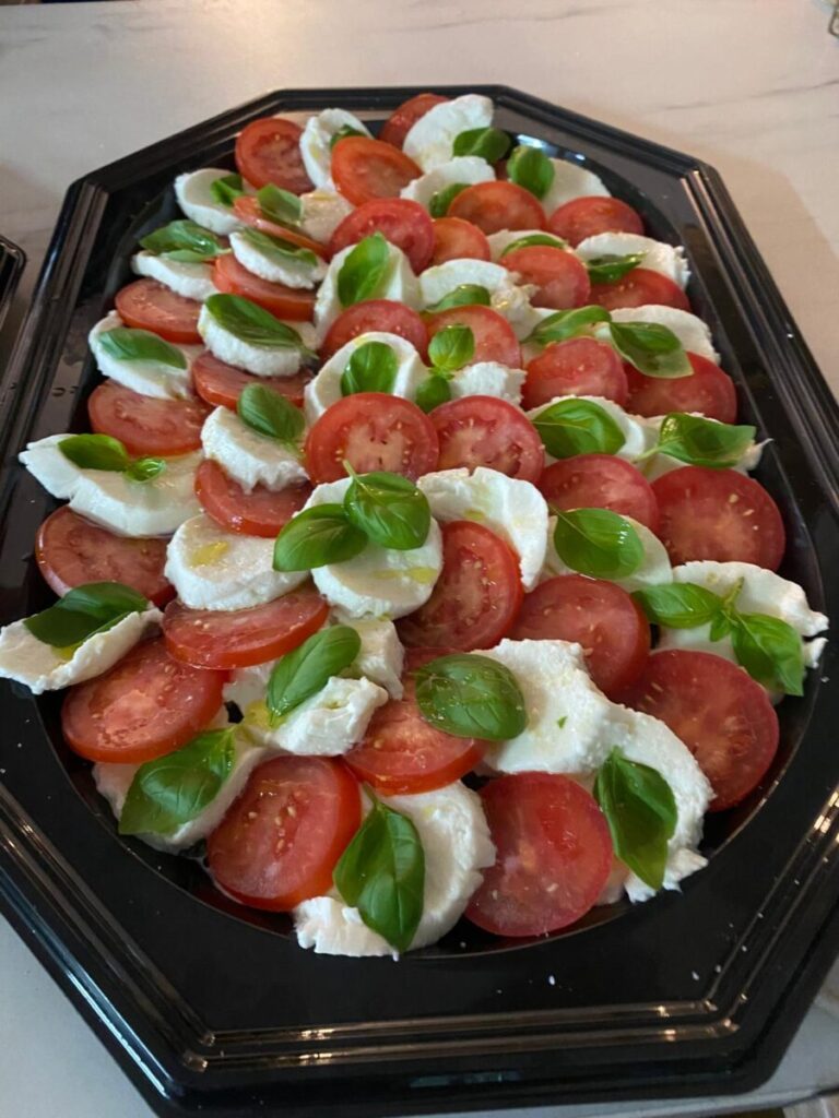Salade voor een catering